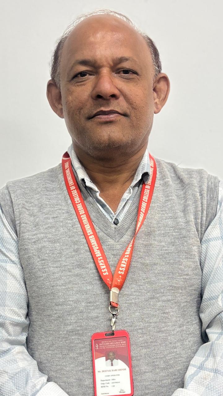 Mr. Deepak  Hari Shinde
